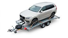 Лавета двоосна на один ухил WIOLA L35G50 3500 кг Order 001